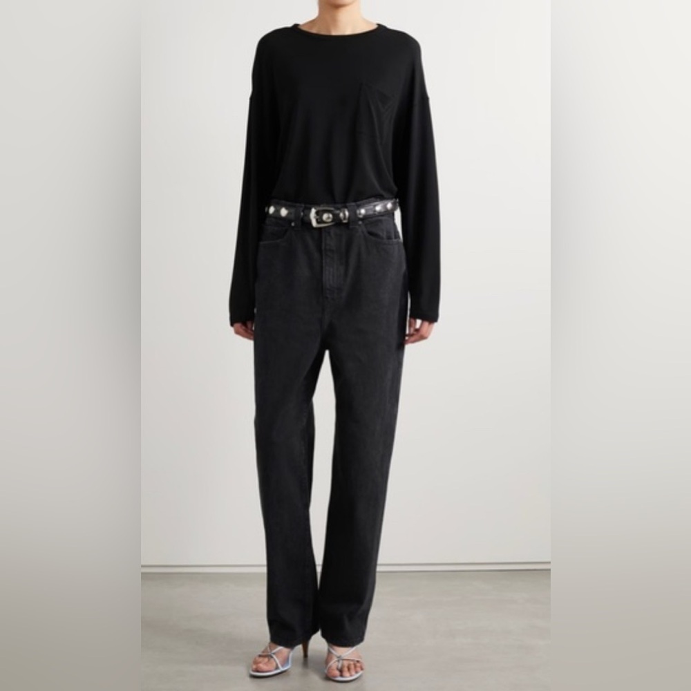 Khaite Martin black jeans NWT